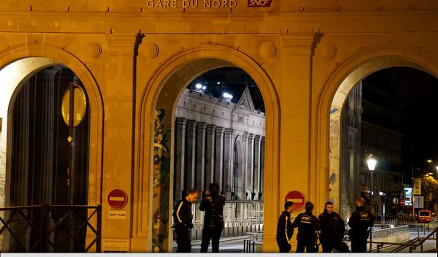 Franţa: O vastă operaţiune poliţienească a blocat Gara de Nord din Paris timp peste două ore