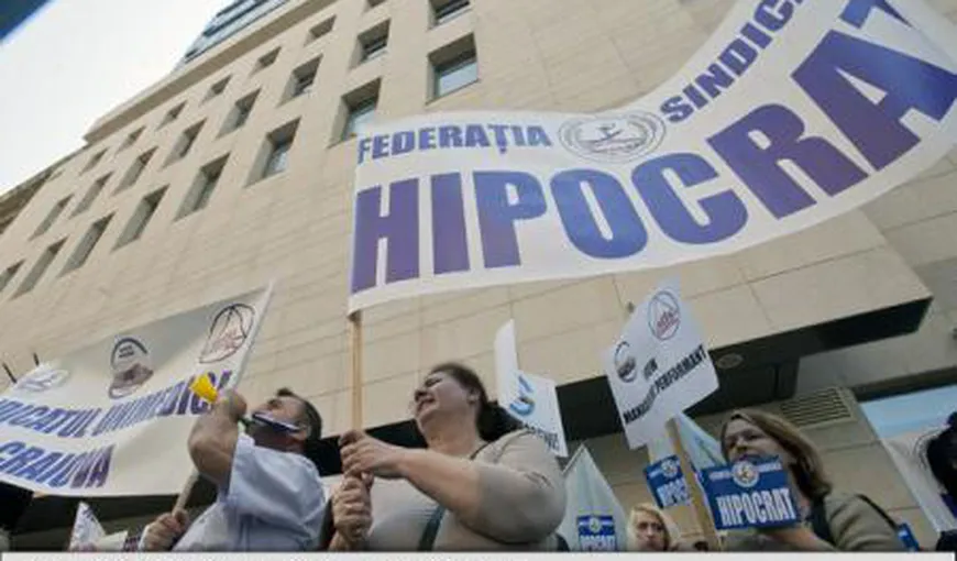 Federaţia Hipocrat: Legea salarizării unitare creează grave dezechilibre în sistemul sanitar