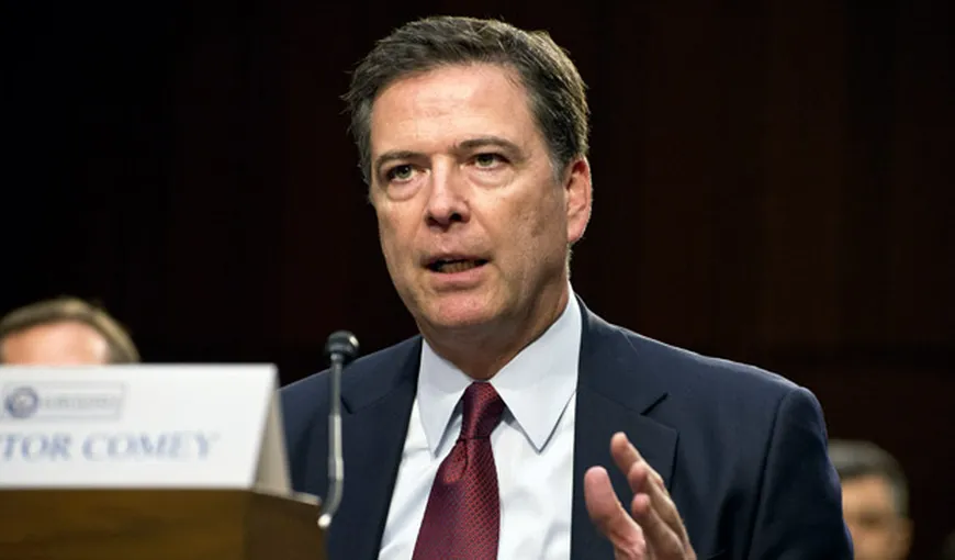 Fostul director al FBI, James Comey, depune mărturie în Senatul Statelor Unite