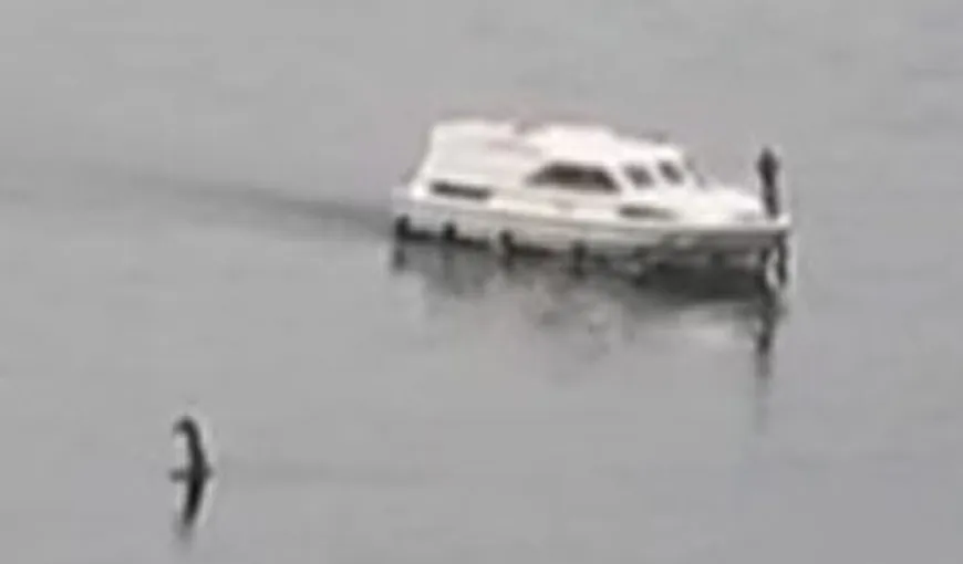 Filmare cu monstrul din Loch Ness după o lungă perioadă de linişte VIDEO