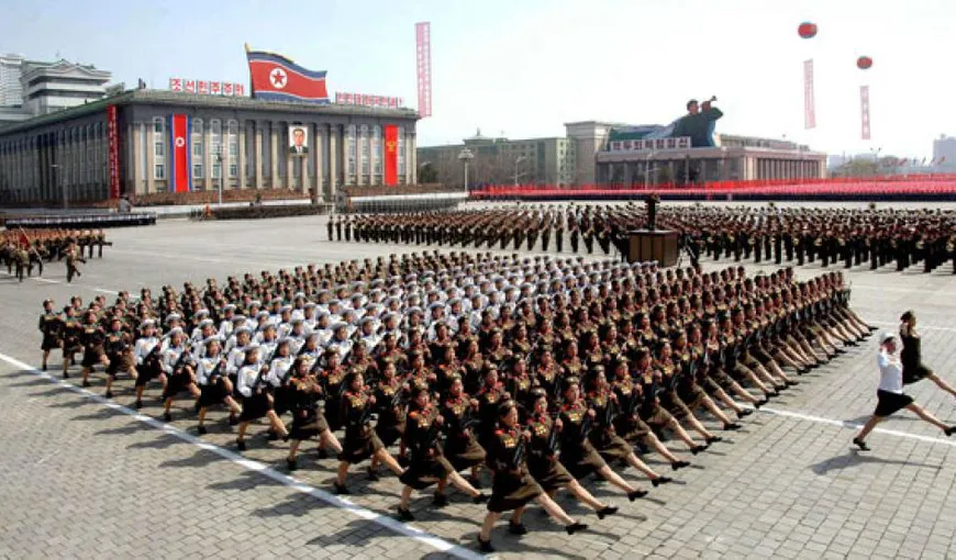 Nord-coreenii au ieşit în stradă. Acţiunea are legătură cu programul nuclear al Phenianului