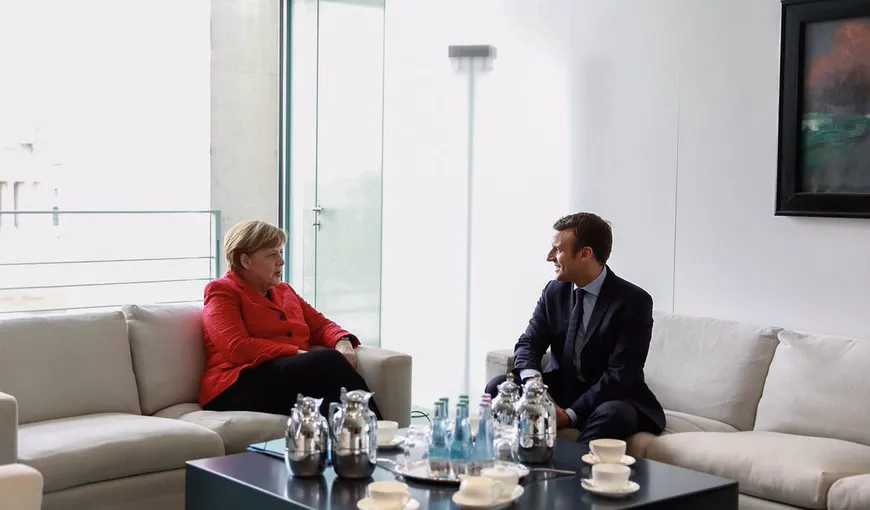 Macron va face prima vizită ca preşedinte, în Germania. Merkel spune că el întruchipează speranţele francezilor şi europenilor
