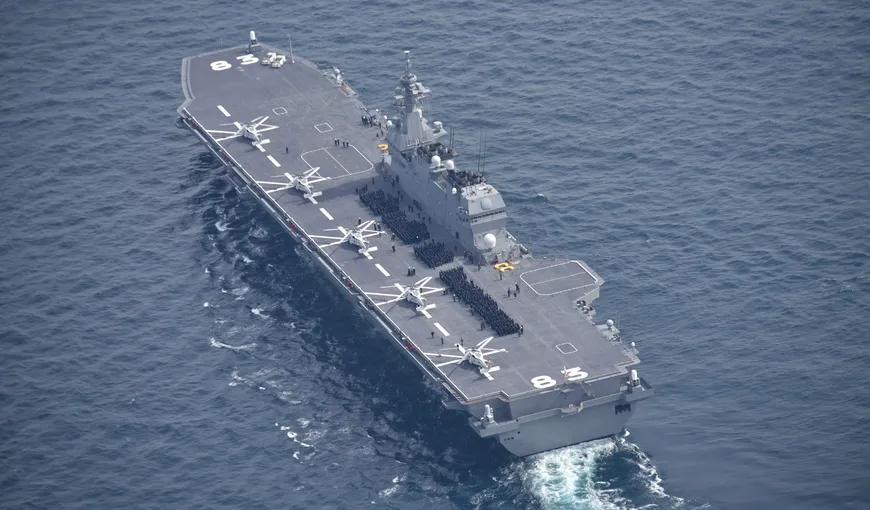 Un distrugător japonez a fost trimis pentru a escorta nave militare americane în Peninsula Coreea