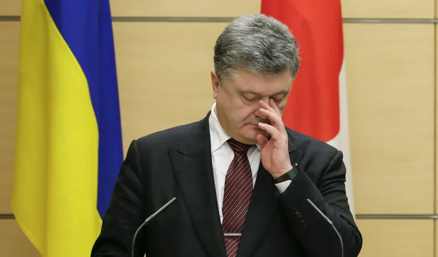 Patru civili au fost ucişi de un obuz în Ucraina. Preşedintele Poroşenko şi-a anulat prezenţa la Eurovision