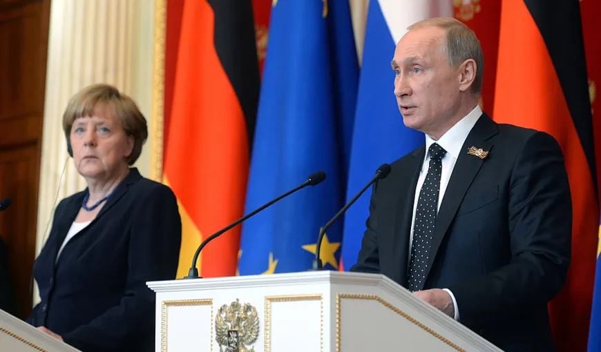 Vladimir Putin: Cooperarea dintre Moscova şi Berlin este importantă pentru stabilitatea în Europa