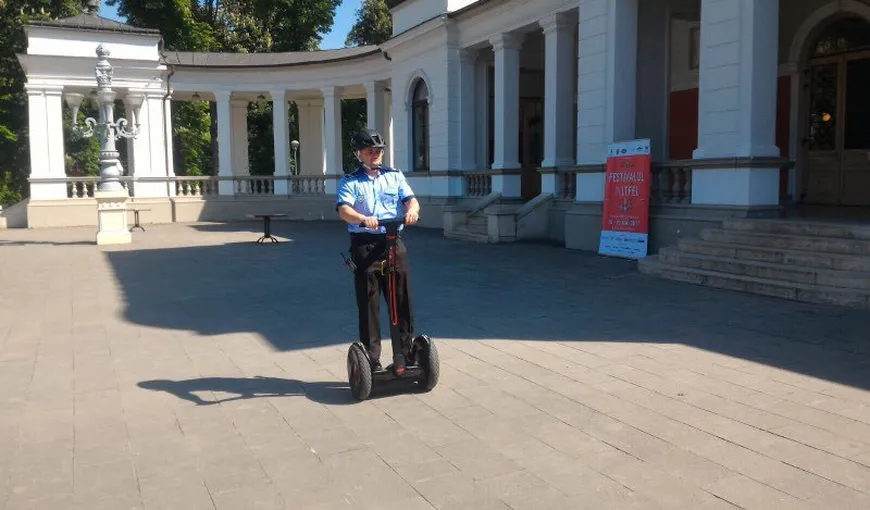Poliţia Locală Cluj-Napoca, dotată cu un segway. Ideea a fost a primarului Emil Boc