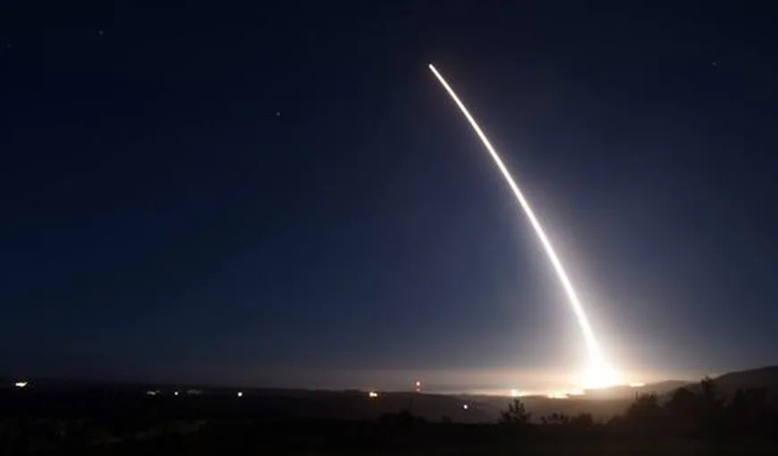 Statele Unite au făcut un test cu rachetă balistică intercontinentală