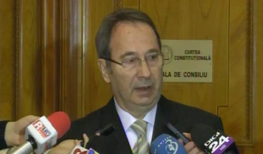 Valer Dorneanu spune că CCR va judeca sesizarea Bombonicăi Prodana probabil pe 6 iunie