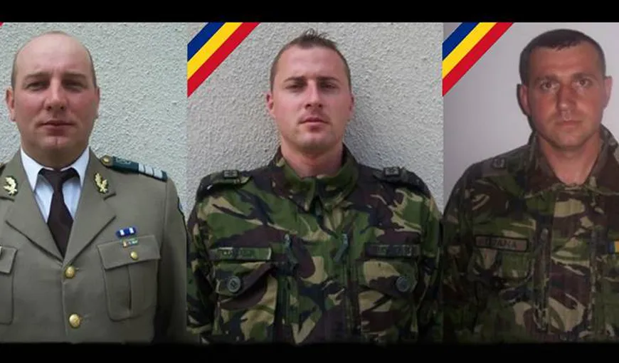 Cine sunt cei trei militari care au murit în accidentul de joi noapte. Ceremonii militare în toată ţara