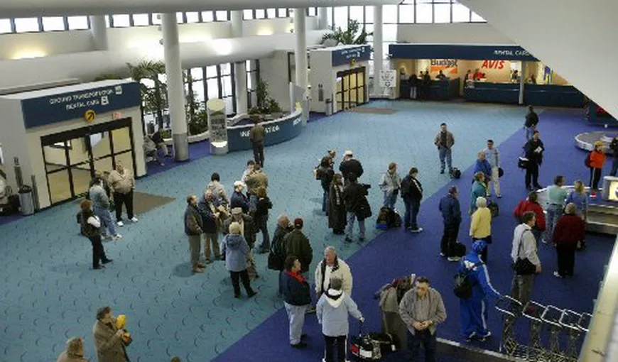 Alarmă pe un aeroport american: Un ofiţer de poliţie a fost rănit