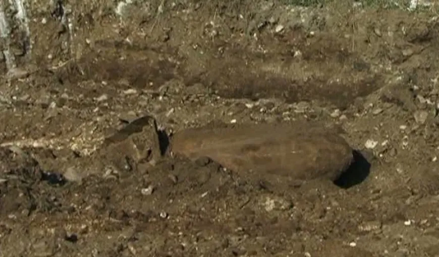 Bombă în stare de funcţionare, descoperită de un fermier la Vaslui