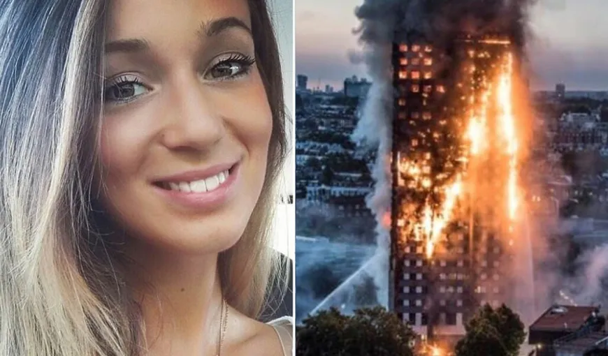 ULTIMELE CUVINTE ale fetei de 27 de ani ARSĂ DE VIE în infernul Grenfell Tower