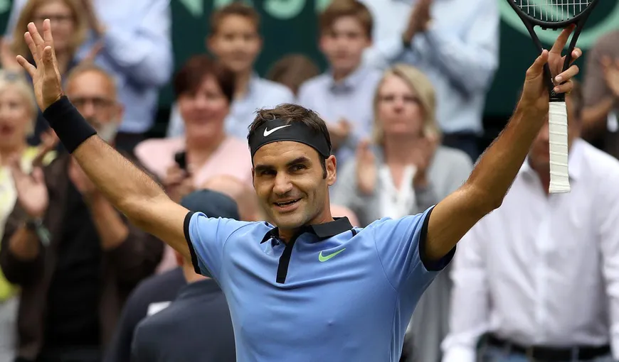 Roger Federer rămâne regele ierbii. Elveţianul a câştigat turneul de la Halle, al 92-lea al carierei