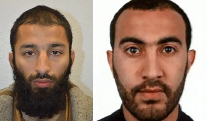 Poliţia britanică a făcut publice numele şi fotografiile a doi terorişti, Khuram Butt şi Rachid Redouane