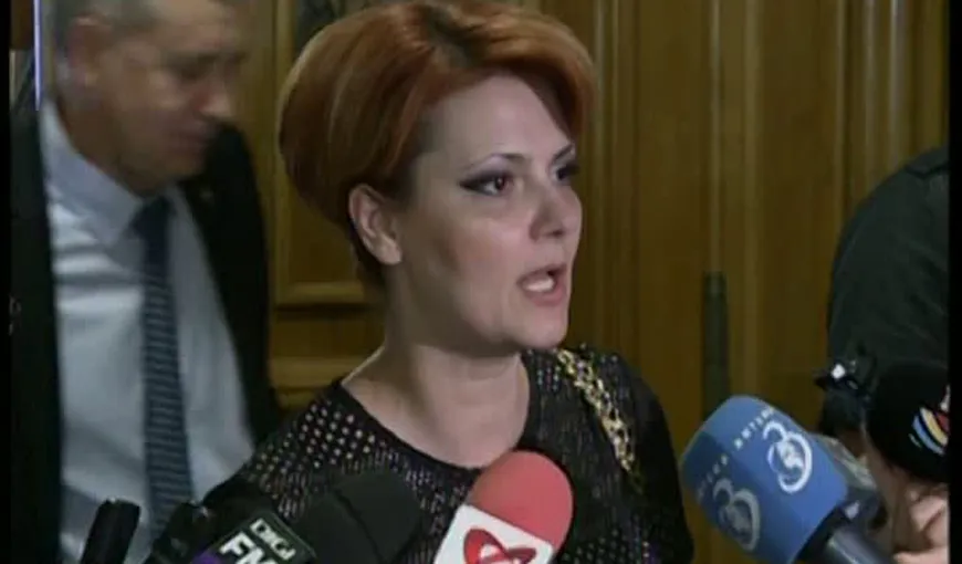 Lia Olguţa Vasilescu: Majorarea salariului minim la 1.900 de lei va fi adoptată în Guvern săptămâna aceasta