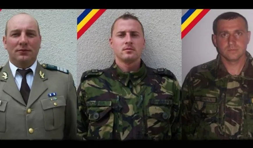 Militarii decedaţi în accidentul din judeţul Argeş, înaintaţi la gradul de sublocotenent
