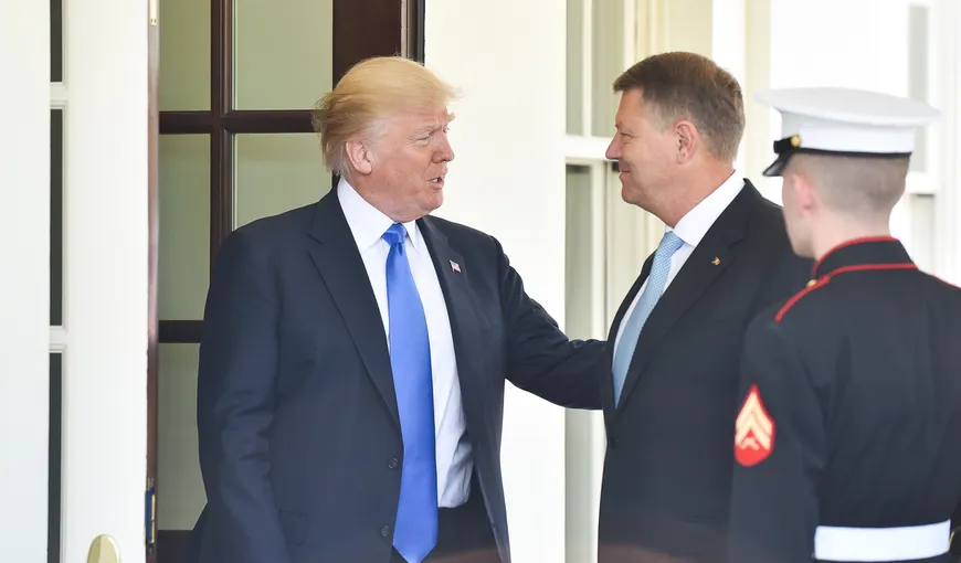 Donald Trump sprijină „puternic” lupta anticorupţie şi apreciază „treaba extraordinară” făcută de Iohannis în România