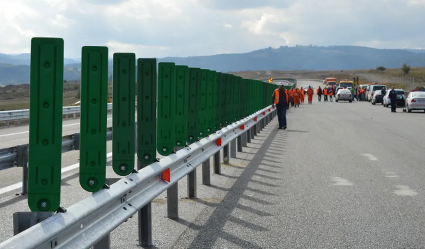 Restricţii de circulaţie timp de trei luni pe 2 kilometri din autostrada Orăştie-Sibiu