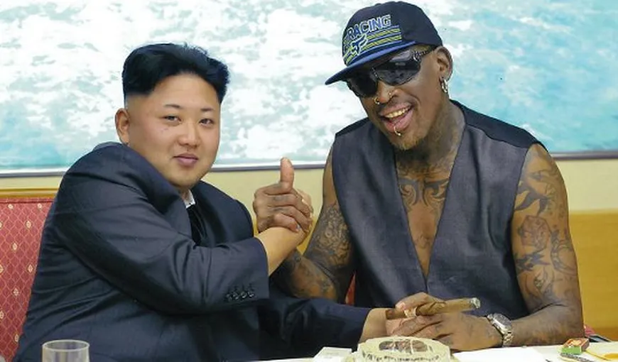 Fostul jucător NBA Dennis Rodman, aşteptat marţi într-o nouă vizită în Coreea de Nord