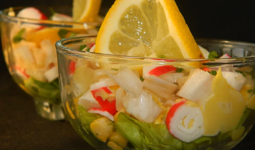 Salata de andive cu surimi