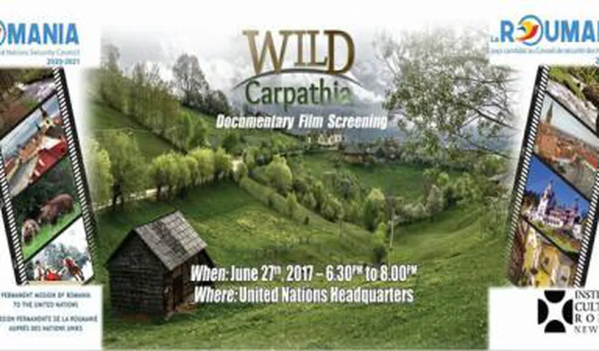 Filmul documentar „Wild Carpathia – Seasons of Change”, prezentat în premieră la sediul ONU