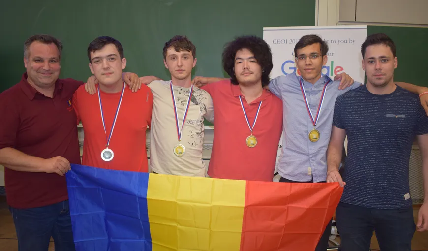Aur şi argint pentru elevii români. Patru medalii la Olimpiada de Informatică a Europei Centrale
