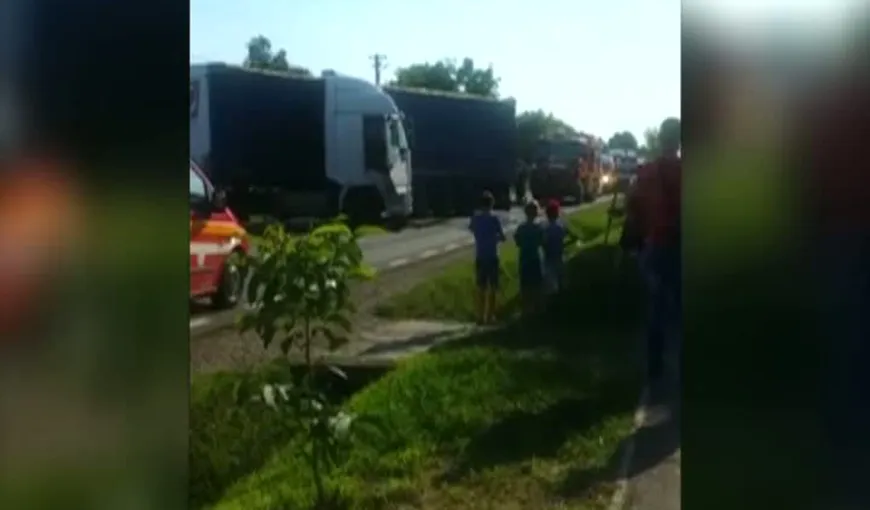 ACCIDENT GRAV în Prahova. O persoană a murit, mai multe au fost rănite