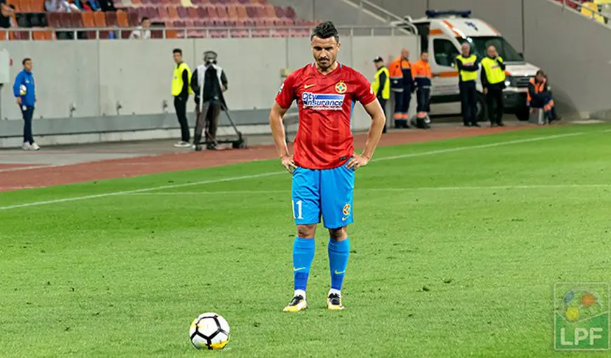 Budescu lipseşte sigur din returul cu Plzen. Fotbalistul FCSB a suferit o ruptură musculară