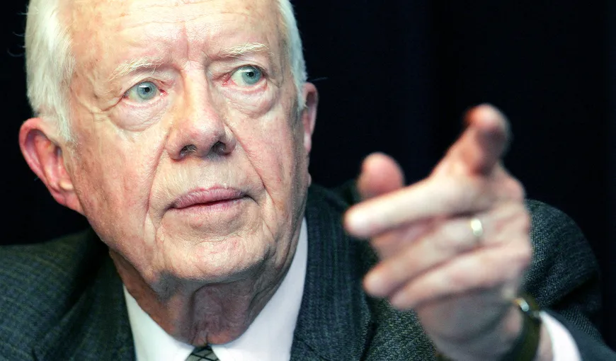 Fostul preşedinte american Jimmy Carter, internat de urgenţă după ce i-a venit rău la un eveniment