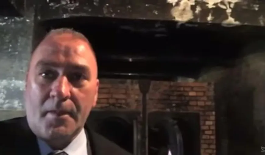 Un congresman american stârneşte consternare în Polonia: S-a filmat într-o cameră de gazare, la Auschwitz