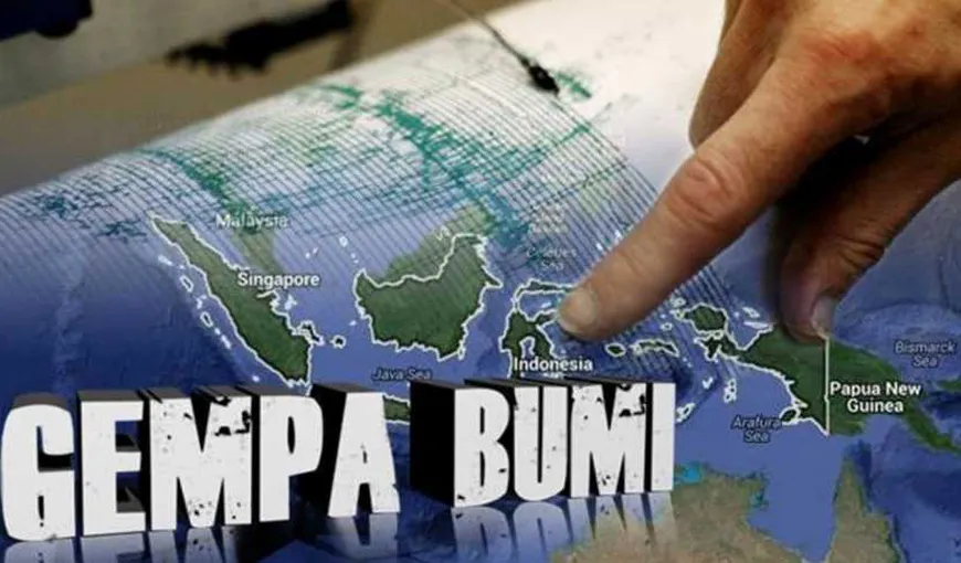Cutremur de 6 grade în Indonezia. Oamenii au intrat în panică