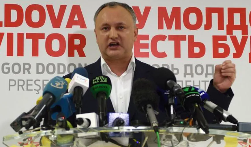 Preşedintele moldovean Igor Dodon şi-a trimis reprezentanţi la Moscova, la discuţii despre diferendul transnistrean