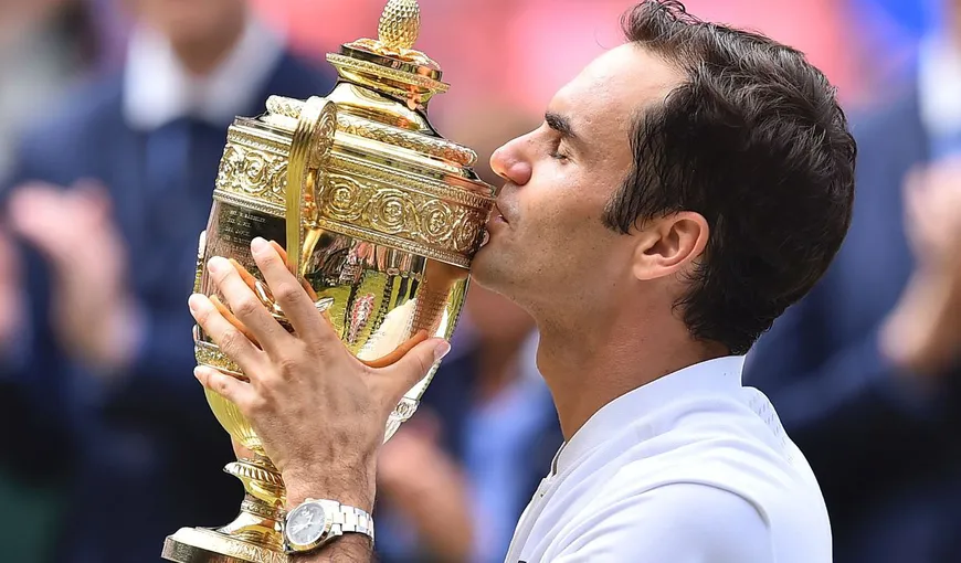 Roger Federer a câştigat Wimbledonul pentru a 8-a oară. Cilic a izbucnit în plâns în timpul finalei