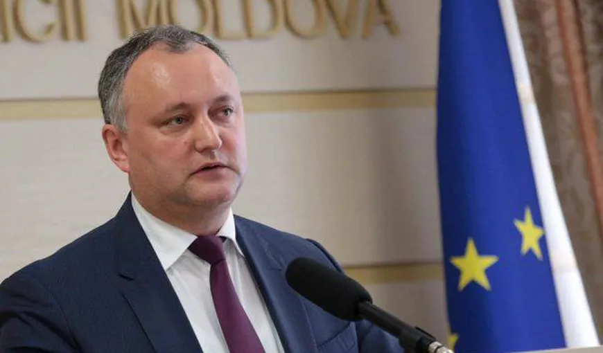 Igor Dodon, către autorităţile de la Bucureşti: De ce aţi ţinut în aer sute de cetăţeni ai Republicii Moldova?