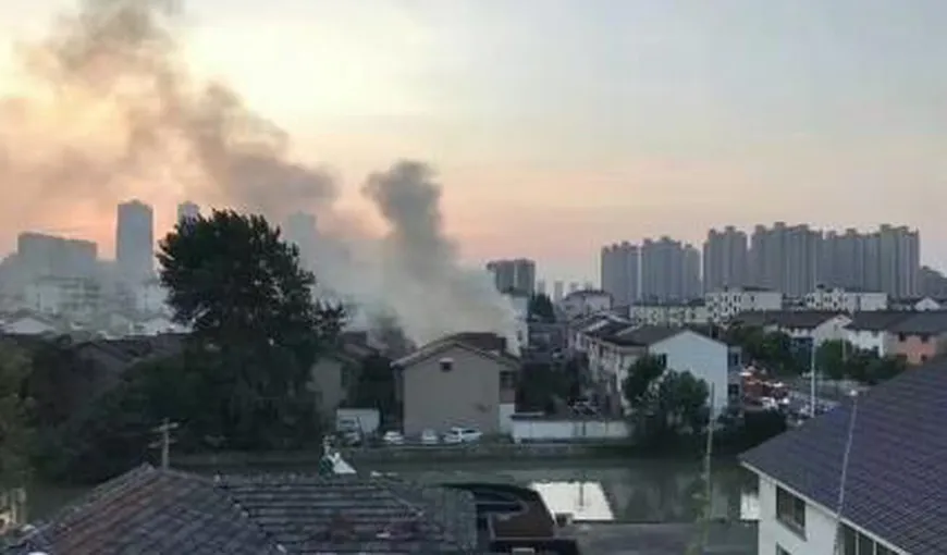 Tragedie în China: Un incendiu izbucnit într-o clădire cu două etaje a făcut cel puţin 22 de morţi