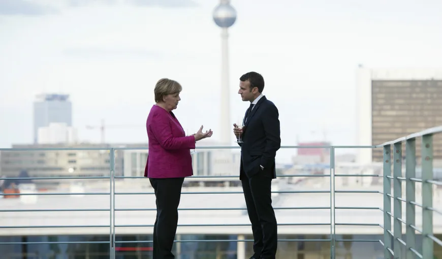 Angela Merkel şi Emmanuel Macron pregătesc reforma Uniunii Europene