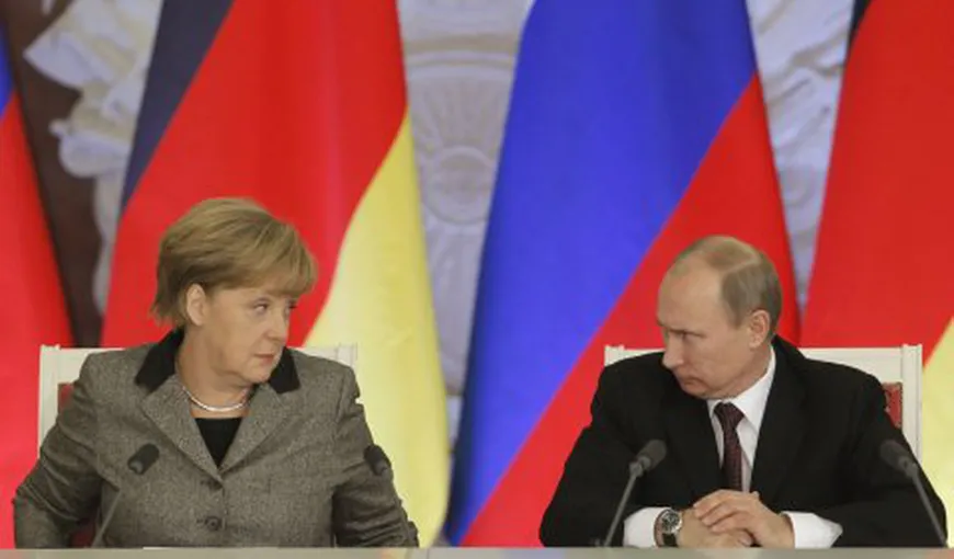 Merkel, Macron şi Putin au căzut de acord în privinţa importanţei unui armistiţiu în estul Ucrainei