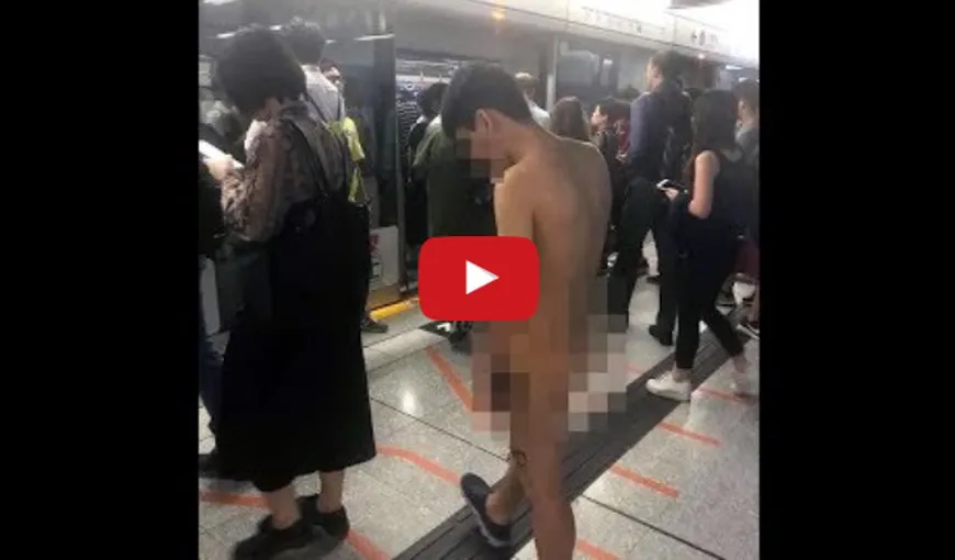Tânăr care circula GOL cu metroul, arestat de autorităţi. Bărbatul era convins că e într-un joc VIDEO