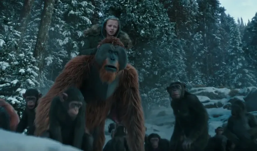 Filmul „War for the Planet of the Apes”, pe primul loc în box office-ul nord-american