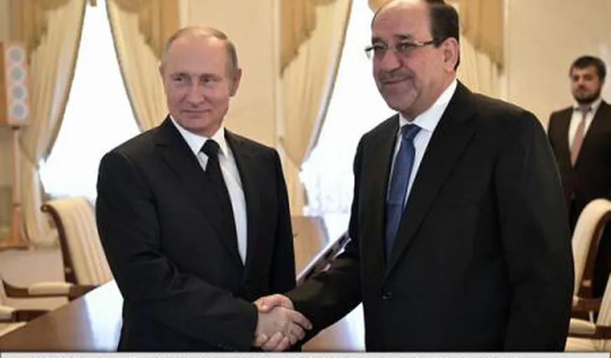 Vladimir Putin şi vicepreşedintele irakian au discutat, marţi, despre un acord de livrare de tancuri