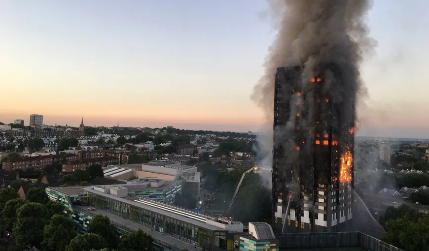 Descoperire şocantă după incendiul devastator din Grenfell Tower: O victimă avea CIANURĂ în sânge