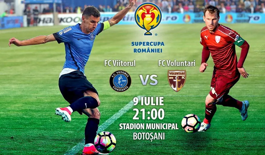 Viitorul – Voluntari 0-1 în SUPERCUPA ROMANIEI. C. Lazăr a marcat golul victoriei VIDEO