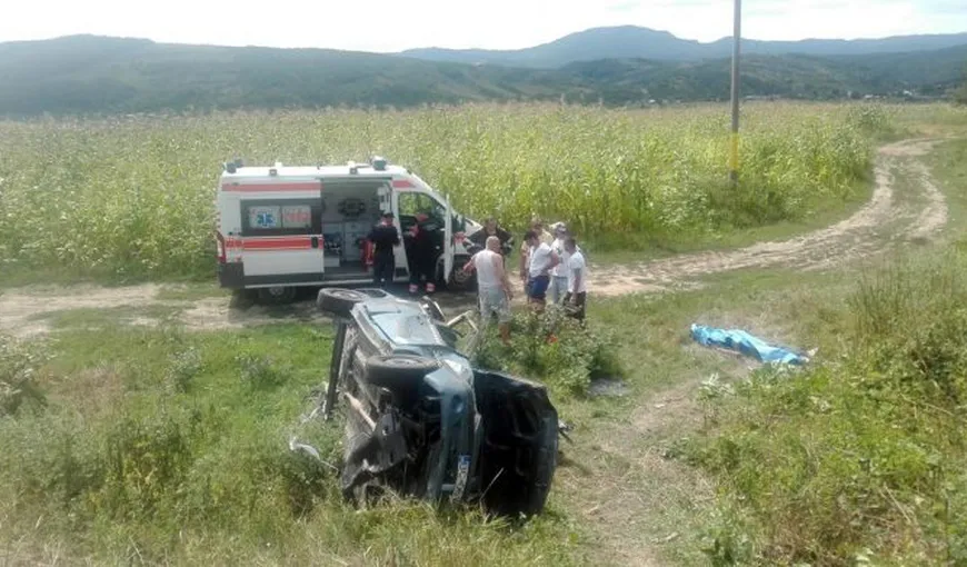 ACCIDENT în Bacău. Doi oameni care se aflau într-un taximetru au murit