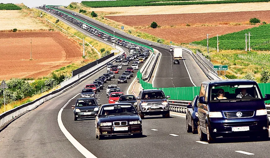 Poliţia Română: Trafic intens pe Autostrada Soarelui