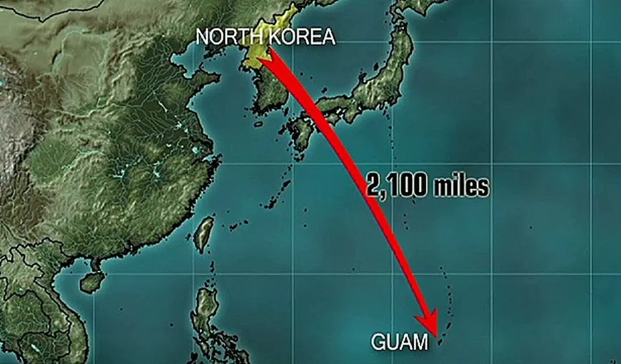 Kim Jong-Un: Lansarea de marţi a fost „preludiul” unui atac asupra insulei americane Guam