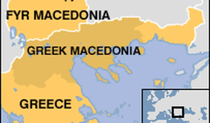 Macedonia rezolvă conflictul cu Grecia cu privire la numele ţării