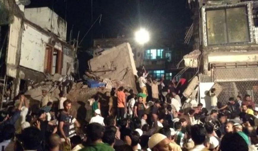 Bilanţ revizuit: 21 de morţi după ce un imobil s-a prăbuşit în Mumbai