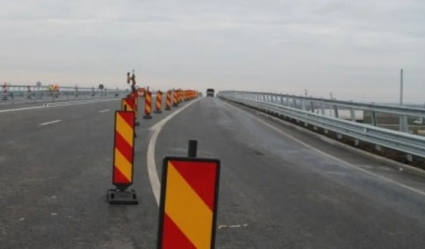 Lucrări de reparaţii pe autostrada A2 Bucureşti-Constanţa