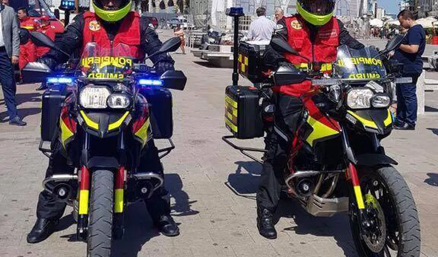 ISU Dobrogea, dotat cu două motociclete SMURD pentru intervenţii de urgenţă