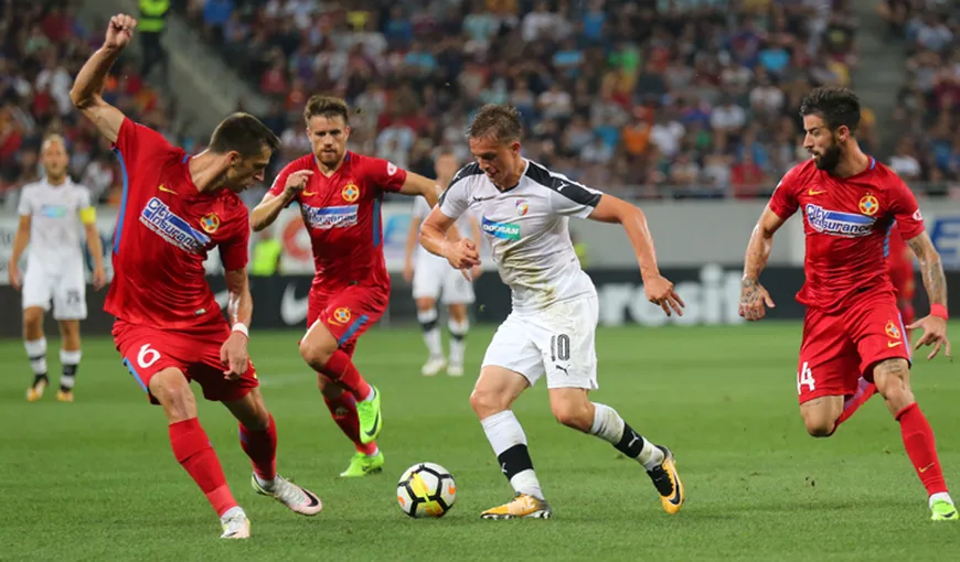 Steaua rămâne în Liga Campionilor. Victorie superbă la Plzen, cu patru goluri marcate